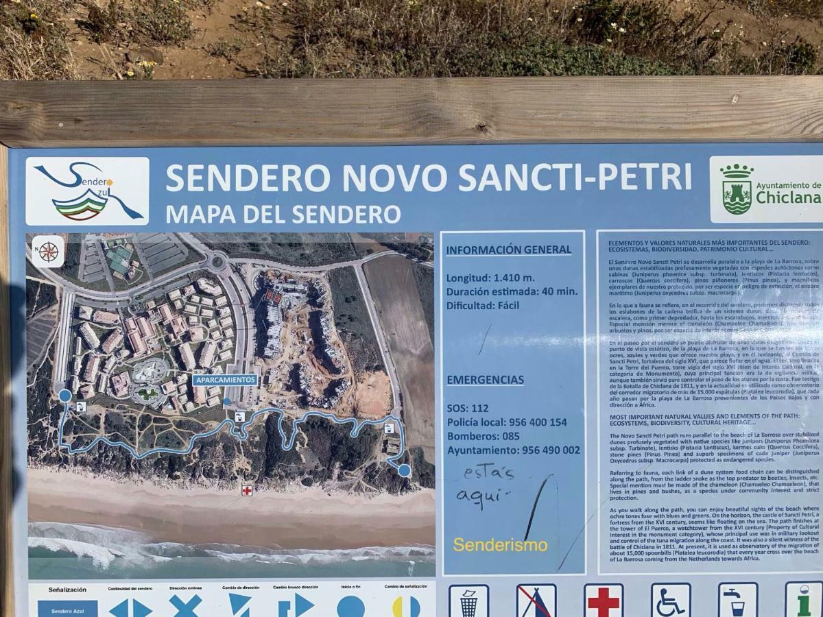 チクラナ・デ・ラ・フロンテーラ Novo Sancti Petri - Adosado Residencial El Trebol - Chiclanaヴィラ エクステリア 写真